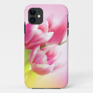 美しいピンクのチューリップ iPhone 11 ケース