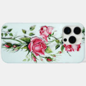 美しいピンクのバラとローズバッド Case-Mate iPhoneケース (裏面 (横))