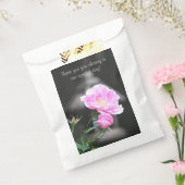 美しいピンクのバラ フェイバーバッグ (封をした状態)