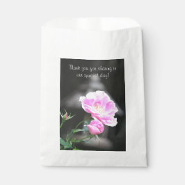 美しいピンクのバラ フェイバーバッグ