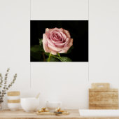 美しいピンクのバラ ポスター (キッチン)