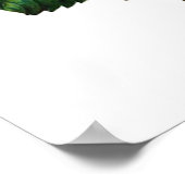 美しいピンクのバラ ポスター (角)