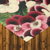 美しいピンクのバーガンディクリームゼラニウム植物学 薄葉紙