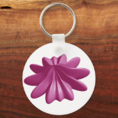 美しいピンクのヒトデ キーホルダー (正面)
