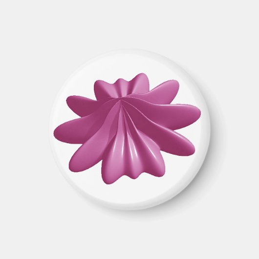 美しいピンクのヒトデ マグネット (正面)