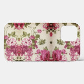 美しいピンクのフローラ入れ Case-Mate iPhoneケース (裏面 (横))