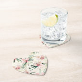 美しいピンクのラン ペーパーコースター (インサイチュ)