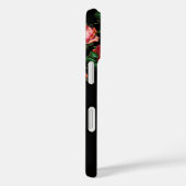 美しいピンクのローズモノグラム Case-Mate iPhoneケース (裏面 / 右)