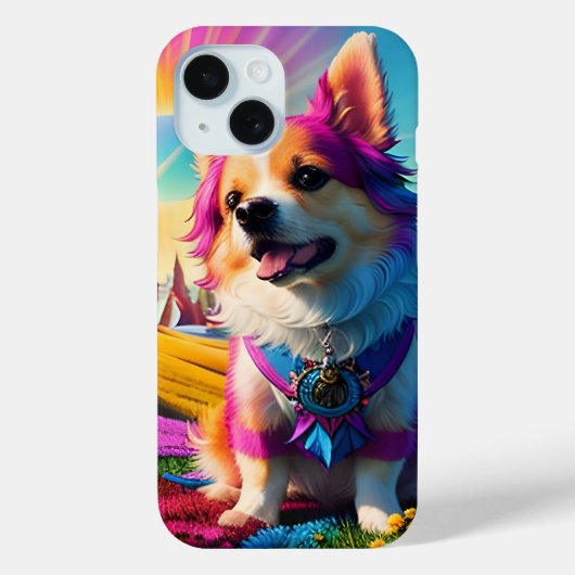 美しいピンクの子犬 Case-Mate iPhoneケース (裏面)