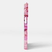 美しいピンクの少女のカバー iPhoneケース (右側面)