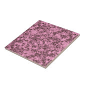 美しいピンクの明るい大理石の暗い静脈 タイル (側面)