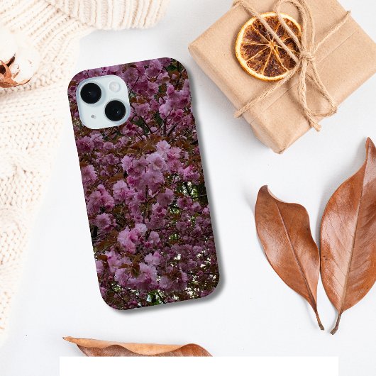 美しいピンクの桜の木の写真 Case-Mate iPhoneケース