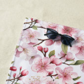 美しいピンクの桜の花 ビーチタオル (インサイチュ)