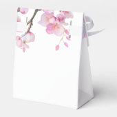 美しいピンクの水色のさくらんぼ フェイバーボックス (裏面サイド)