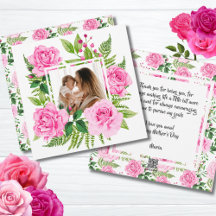 美しいピンクの水色のバラフォトマザーズデイ