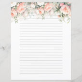 美しいピンクの繊細なバラ (正面)