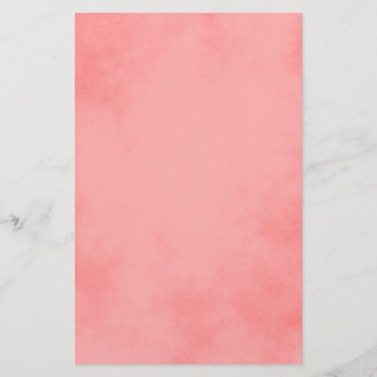 美しいピンクの羊皮紙 便箋 (裏面)