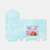 美しいピンクの花クローズアップ写真誕生日 フェイバーボックス (折り畳みなし)