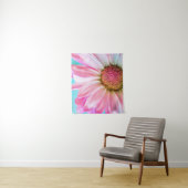 美しいピンクの花クローズアップ写真 タペストリー (インサイチュ)