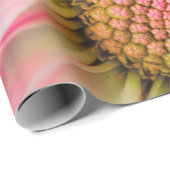 美しいピンクの花クローズアップ写真 ラッピングペーパー (ロールコーナー)