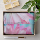 美しいピンクの花クローズアップ写真 薄葉紙 (ギフト)