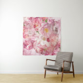 美しいピンクの花園 タペストリー (インサイチュ)
