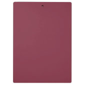 美しいピンクの花 クリップボード (裏面)