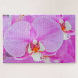 美しいピンクの花 ジグソーパズル