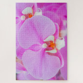 美しいピンクの花 ジグソーパズル (縦)