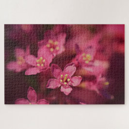 美しいピンクの花 ジグソーパズル