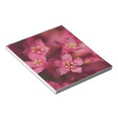 美しいピンクの花 ノートパッド (アングル)