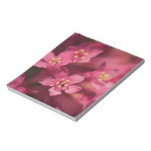 美しいピンクの花 ノートパッド (回転)