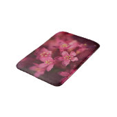美しいピンクの花 バスマット (アングル)