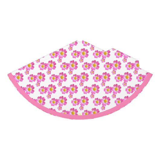 美しいピンクの花 パーティーハット (正面)