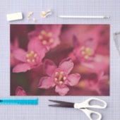 美しいピンクの花 薄葉紙 (クラフト)