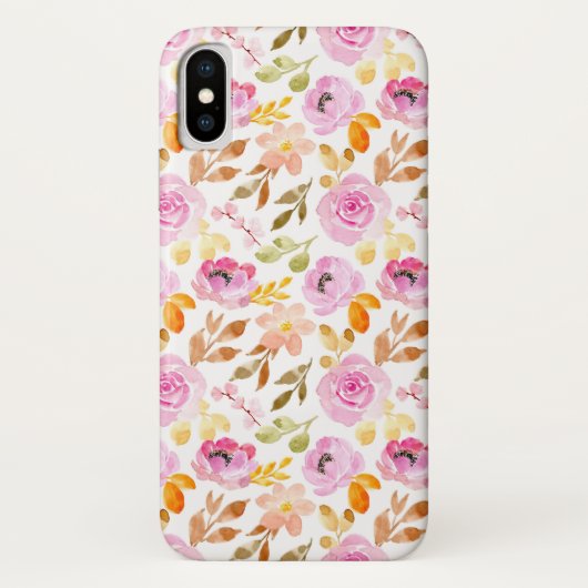 美しいピンクの花 Case-Mate iPhoneケース (裏面)