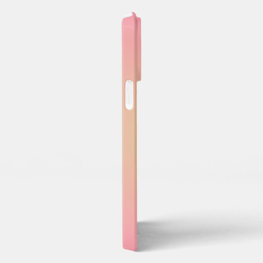 美しいピンクの花 iPhoneケース (右側面)