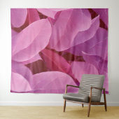 美しいピンクの葉柄 タペストリー (インサイチュ(横))