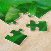 美しいピンクの蓮の花 ジグソーパズル (側面)