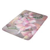 美しいピンクの蘭の花バスマット – 絵画s バスマット (アングル)