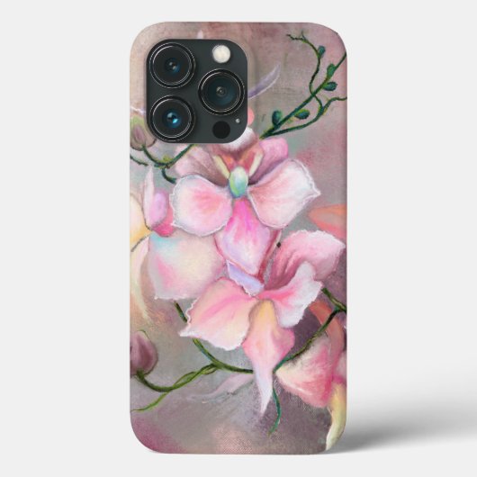 美しいピンクの蘭の花iPhoneケース Case-Mate iPhoneケース (裏面)