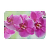 美しいピンクの蘭 バスマット (正面)