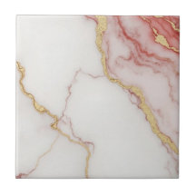 美しいピンクの金ゴールドホームタイル