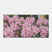 美しいピンクシャクシャクナゲ開花フローラ デスクマット (正面)
