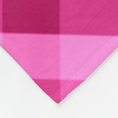 美しいピンクマゼンタプライド大フリースブランケット フリースブランケット (角)