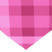 美しいピンクマゼンタプライド大型テーブルランナー ロングテーブルランナー (コーナー)