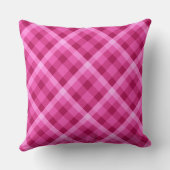 美しいピンクマゼンタプラディビッグ装飾用クッション クッション (裏面)