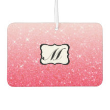 美しいピンクモノグラムの