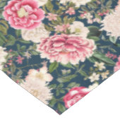 美しいピンク牡丹フローラ テーブルクロス (アングル)