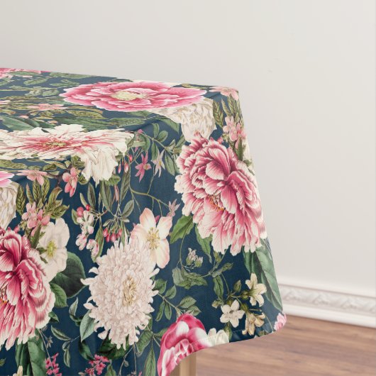 美しいピンク牡丹フローラ テーブルクロス (インサイチュ)
